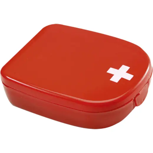 First Aid Kit in Plastic Case Case Closed
